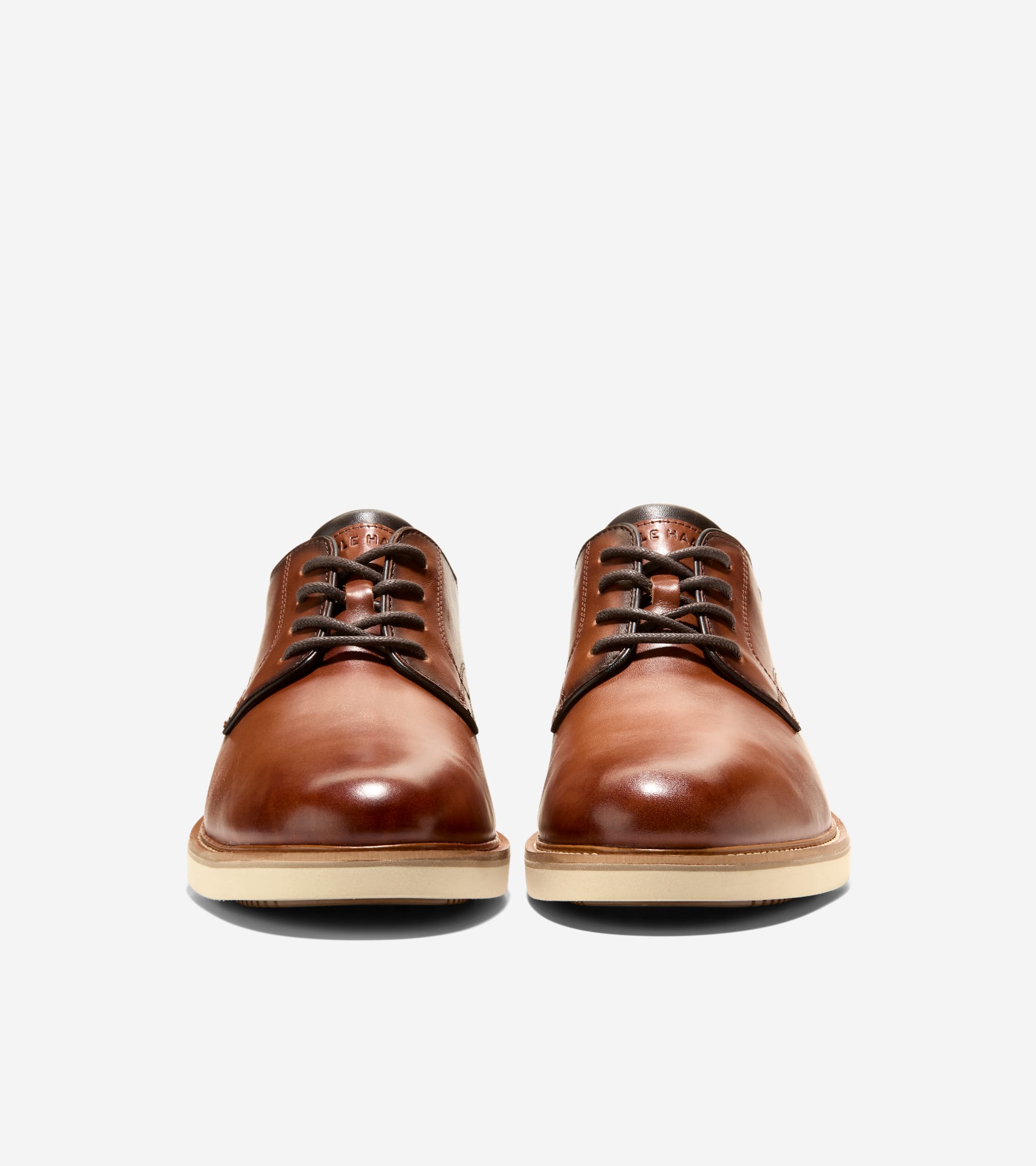 Cole Haan Mens American Classics Montrose Plain Toe Ox, British Tan / Angora