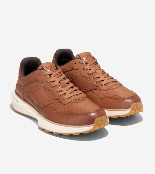 Cole Haan Mens Grandpro Ashland, British Tan/Ivory