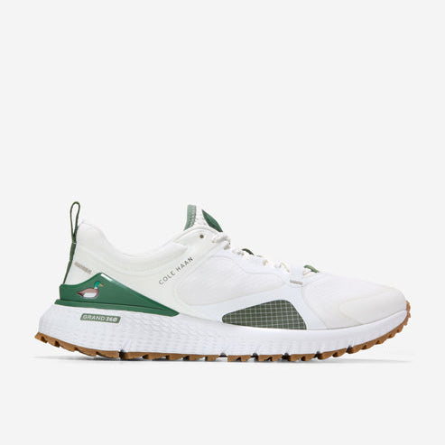Cole Haan Mens Zerogrand Overtake Ii Golf, Optic White / Myrtle / Gum