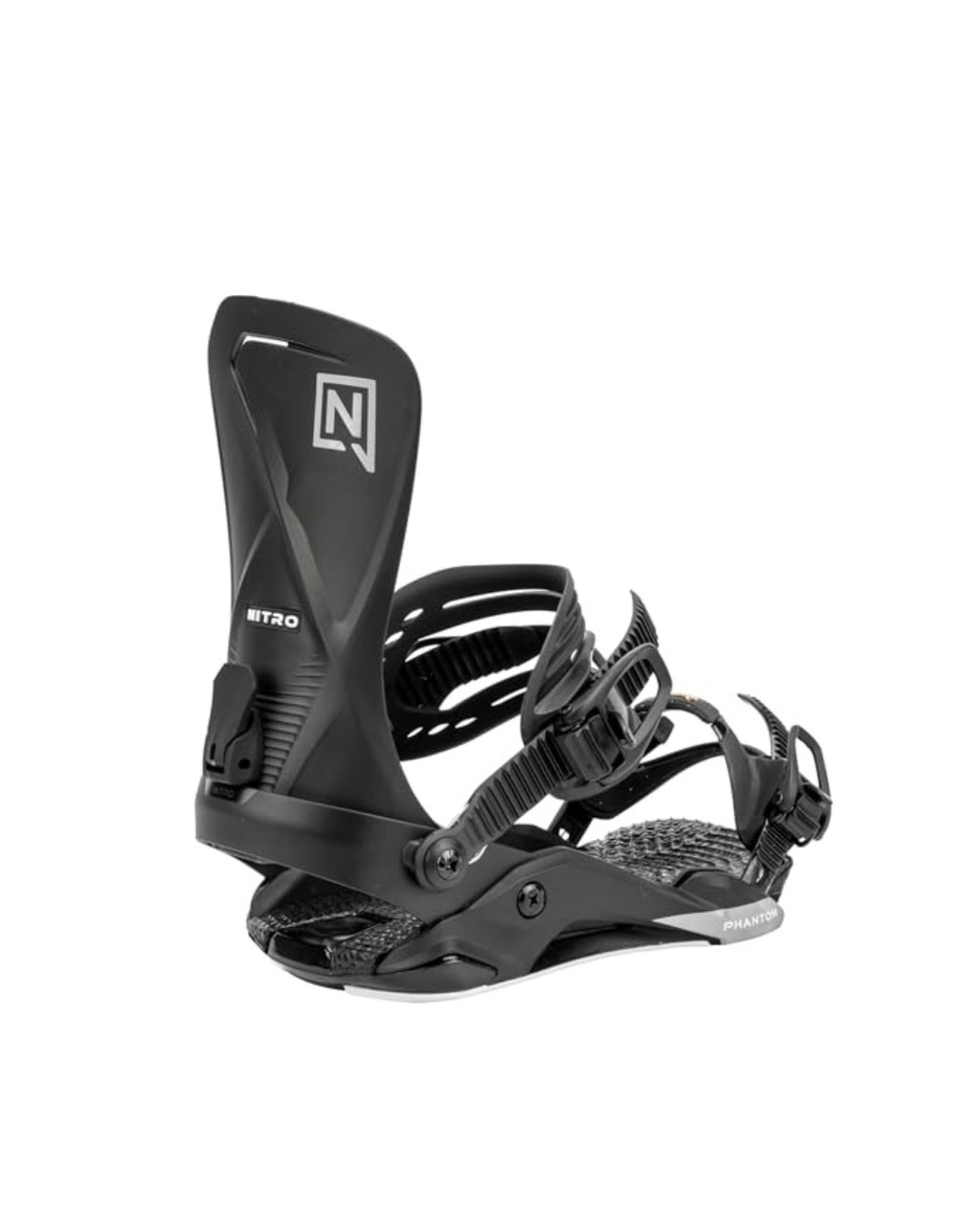 Nitro Phantom Mens Snowboard Bindings, Ultra Black