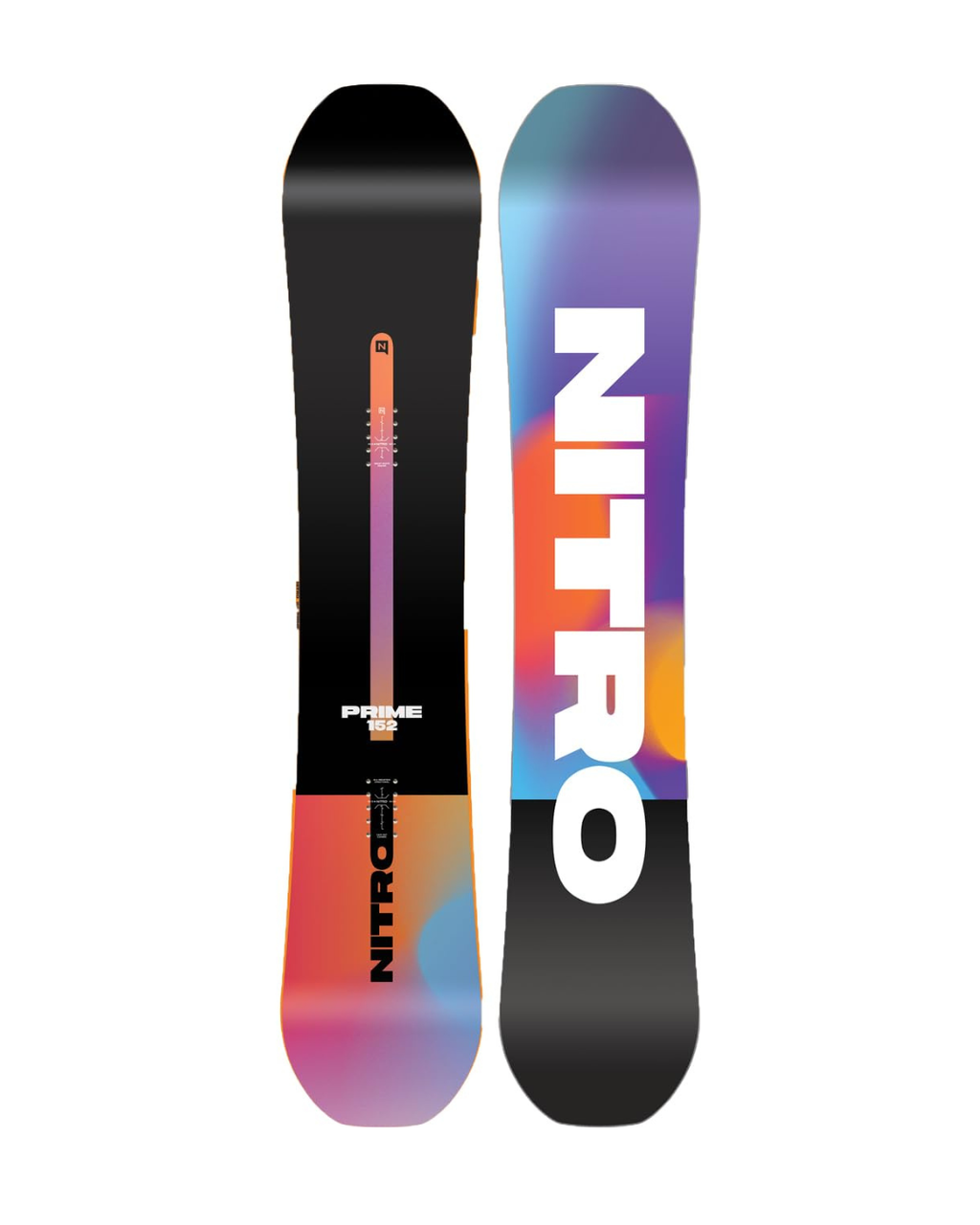 Nitro Snowboards Men's T1 Wide Board ´25, Freestyle Board, Twin, Cam-Out Camber