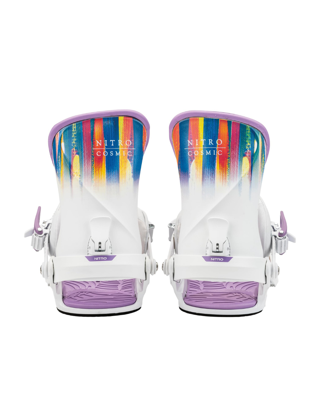 Nitro Women's Cosmic Snowboard Binding, White Brush