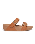 FitFlop ES7592-040 LULU Adjustable Leather Slides