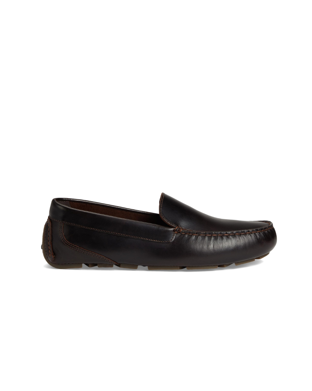 Sperry Davenport Venetian Men's Shoes Dark Brown, Textile/Leather