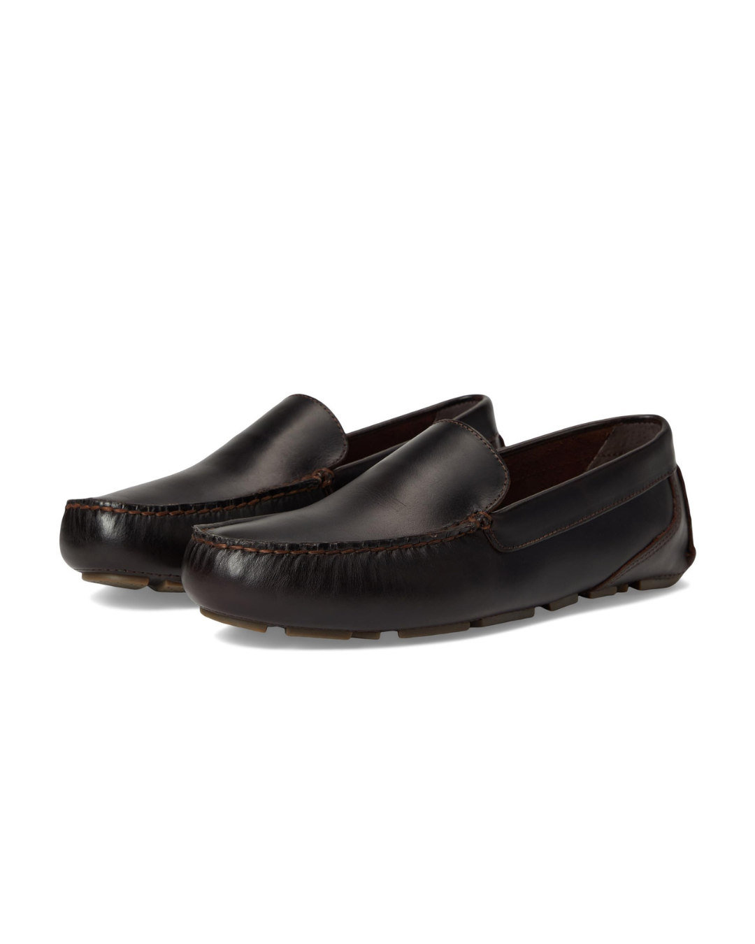 Sperry Davenport Venetian Men's Shoes Dark Brown, Textile/Leather