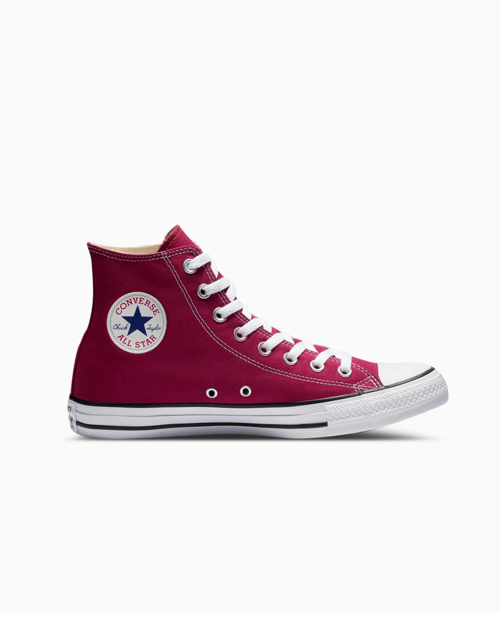 Converse Unisex Chuck Taylor All Star Canvas Hi, Bordeaux
