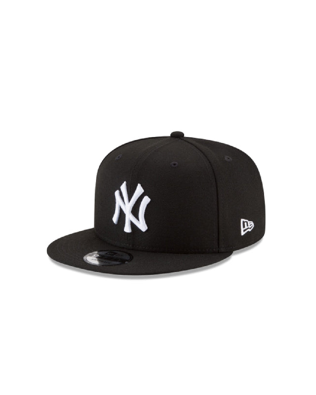 New Era Unisex New York Yankees Basic Black and White 9FIFTY Snapback