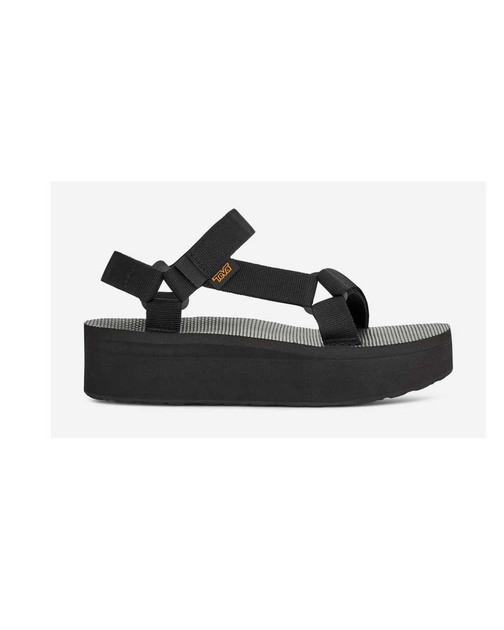 Teva Womens Flatform Universal, Black