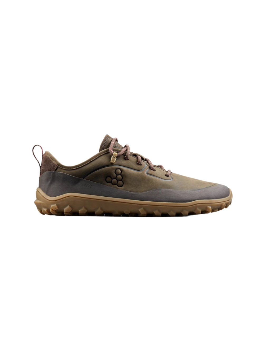 Vivobarefoot Womens Tracker Leather Low, Bracken