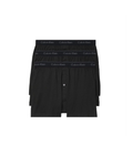 Calvin Klein Mens Cotton Classics Multipack Knit Boxers, Black