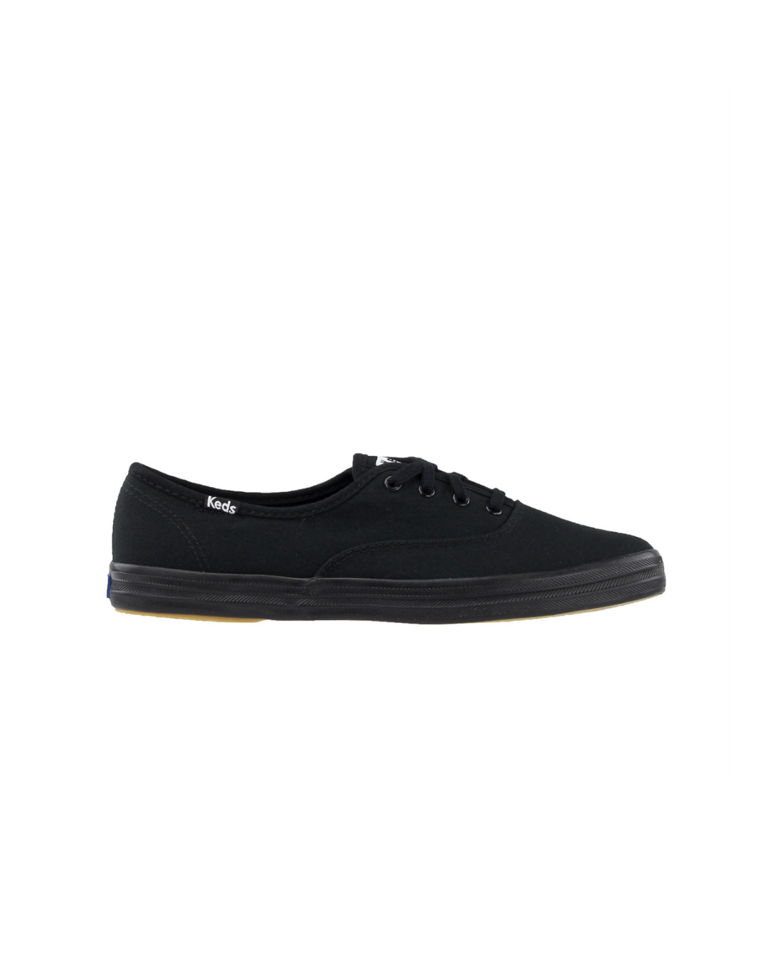 Keds Womens Champion Originals Lace Up Sneakers, Black
