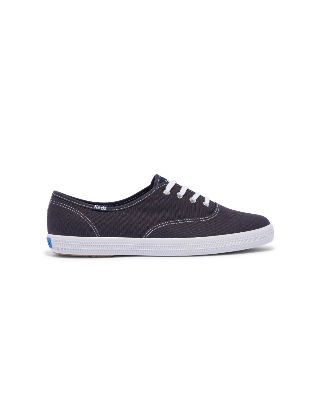 Keds Womens Champion Originals Lace Up Sneakers, Navy