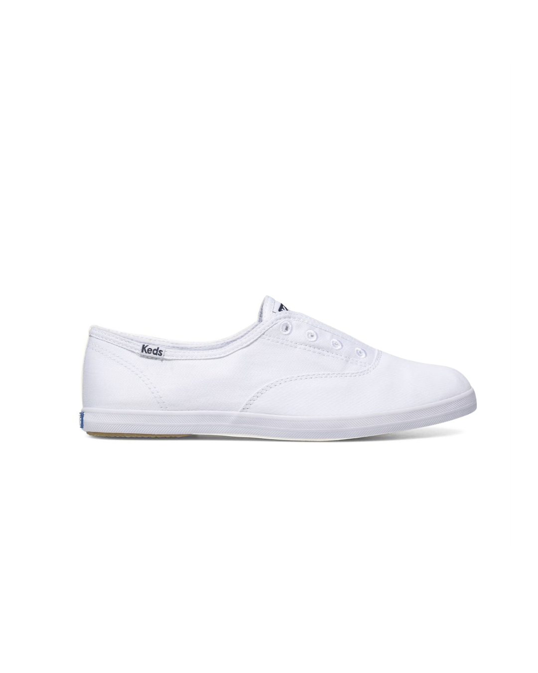 Keds Womens Chillax Basics Slip-On Low-Top Sneakers, White