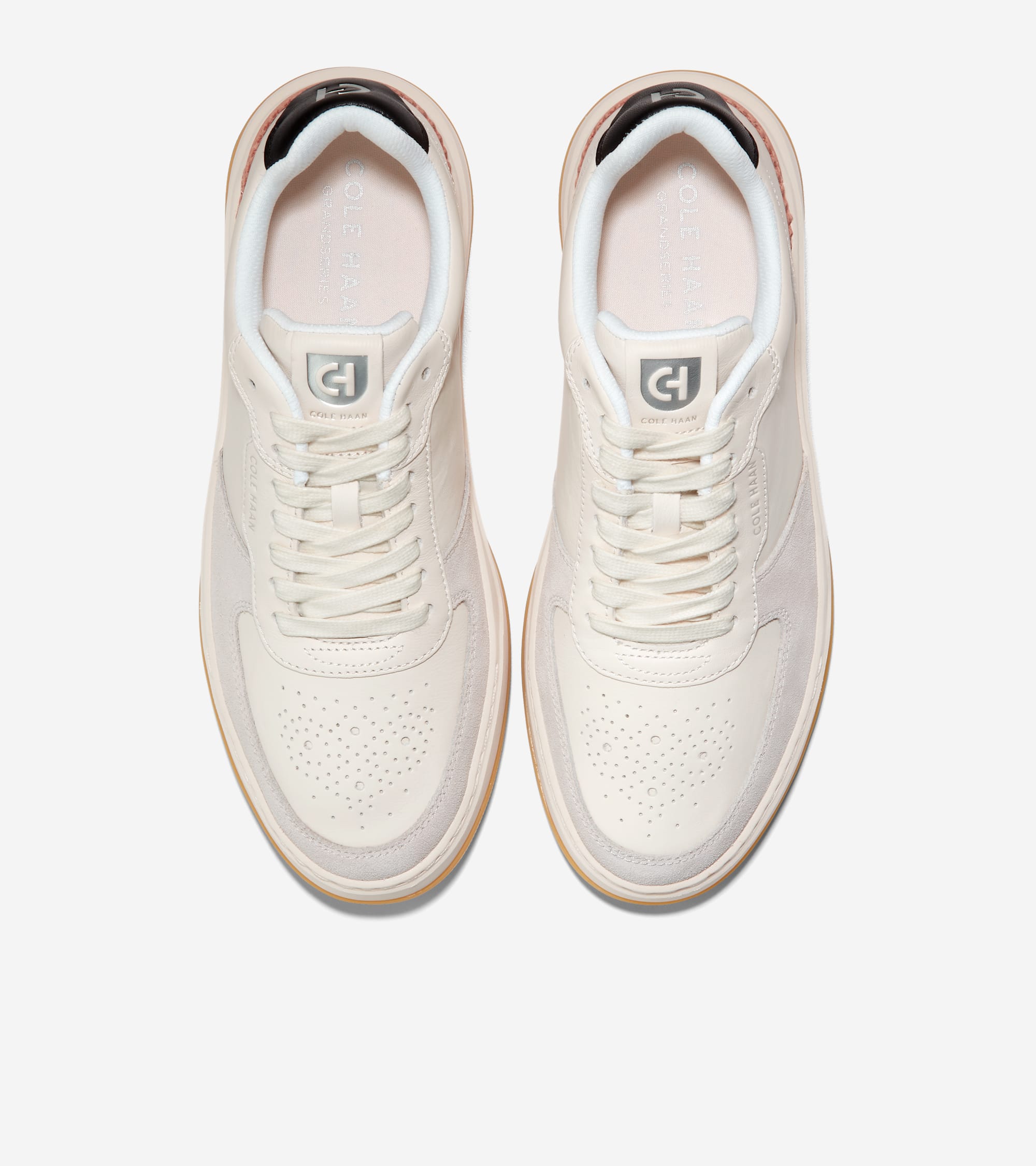 Cole Haan Mens Grandpro Crossover Sneaker, Ivory/Gum/Black