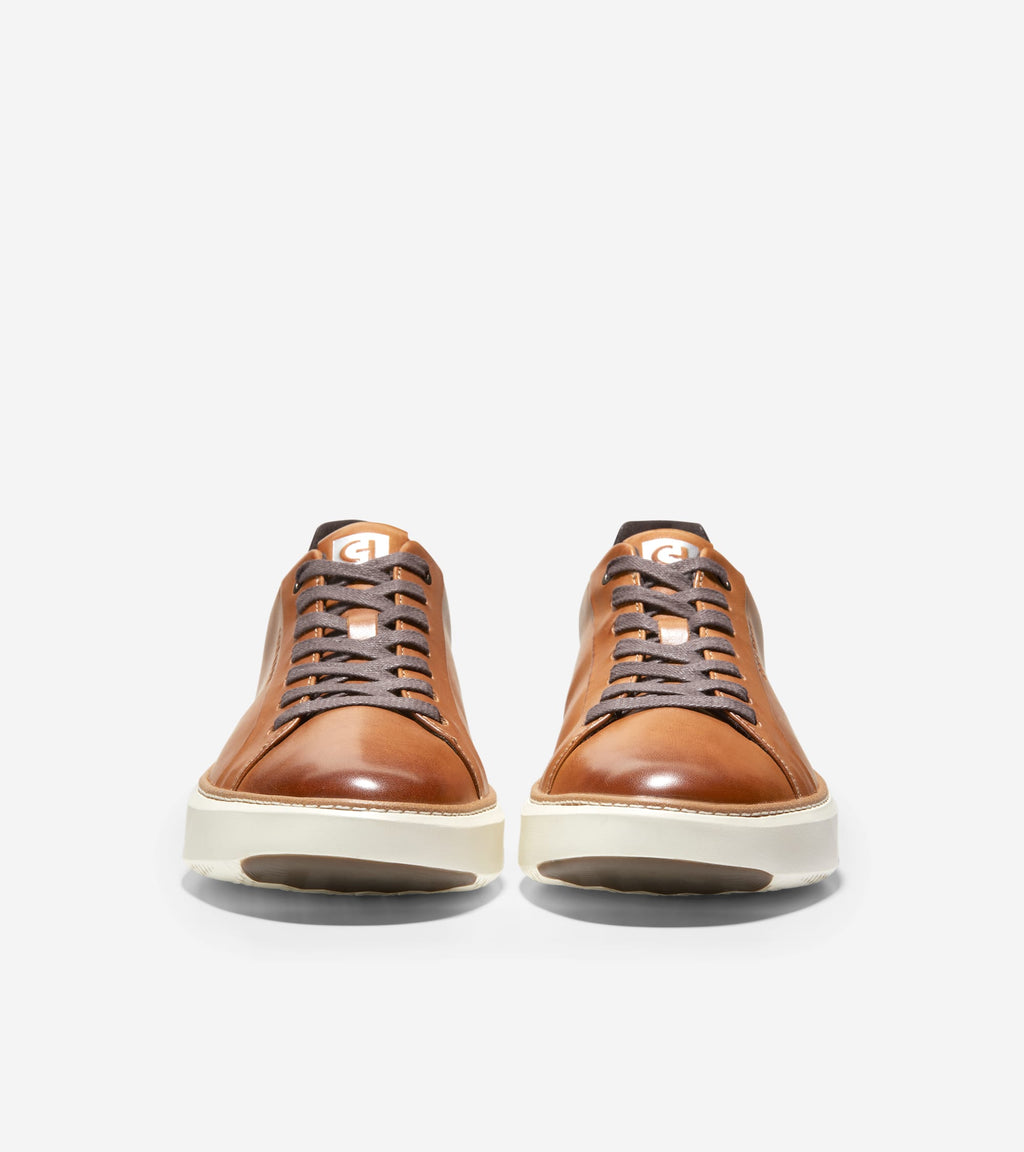 Cole Haan Mens Grandpro Topspin Sneaker, British Tan