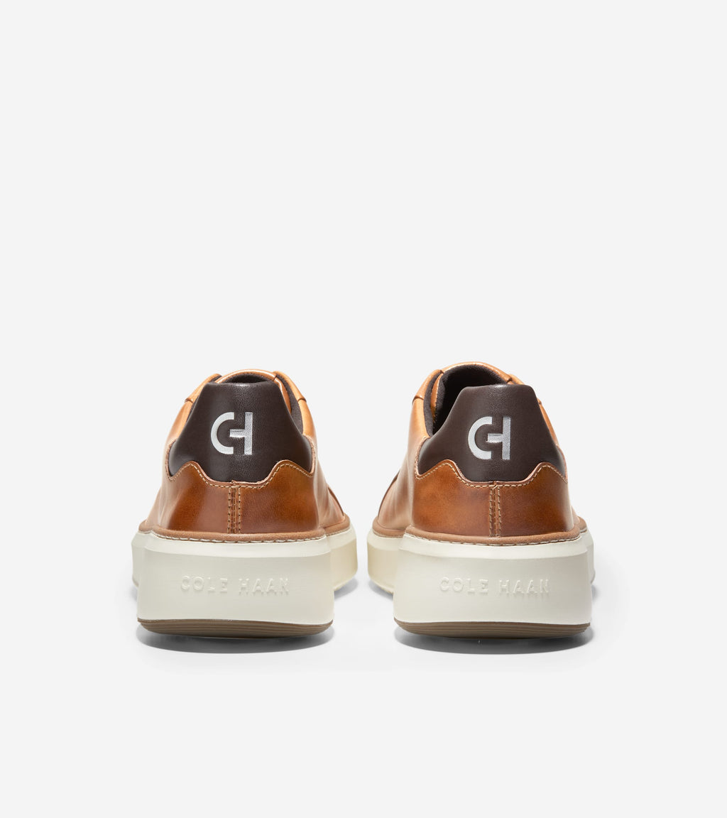Cole Haan Mens Grandpro Topspin Sneaker, British Tan