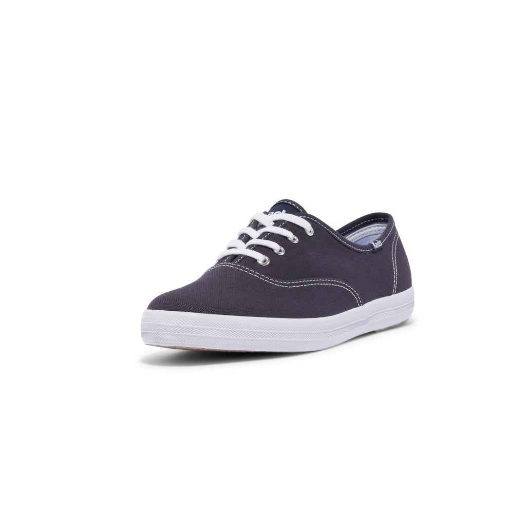 Keds Womens Champion Originals Lace Up Sneakers, Navy