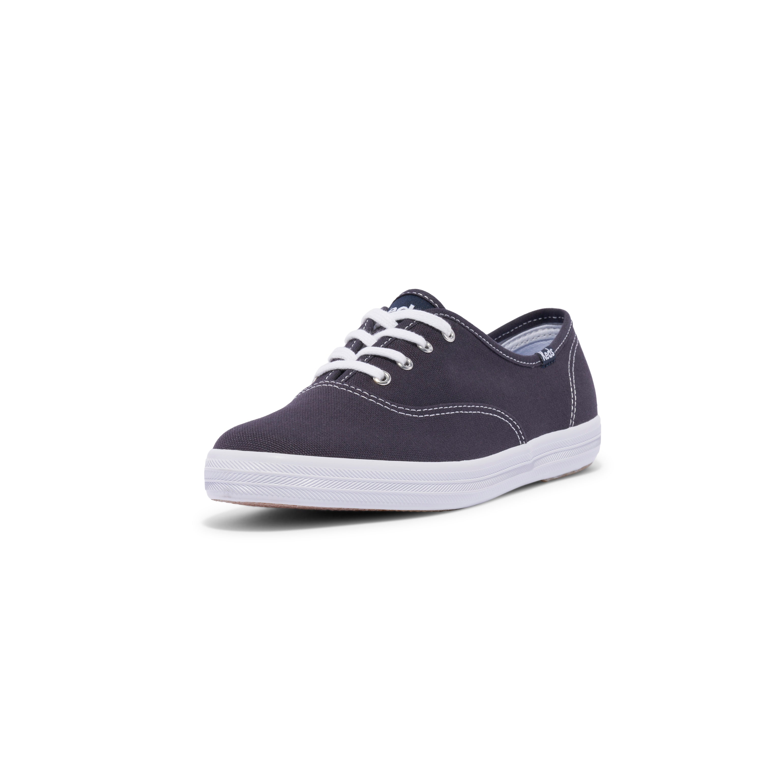 Keds Womens Champion Originals Lace Up Sneakers, Navy
