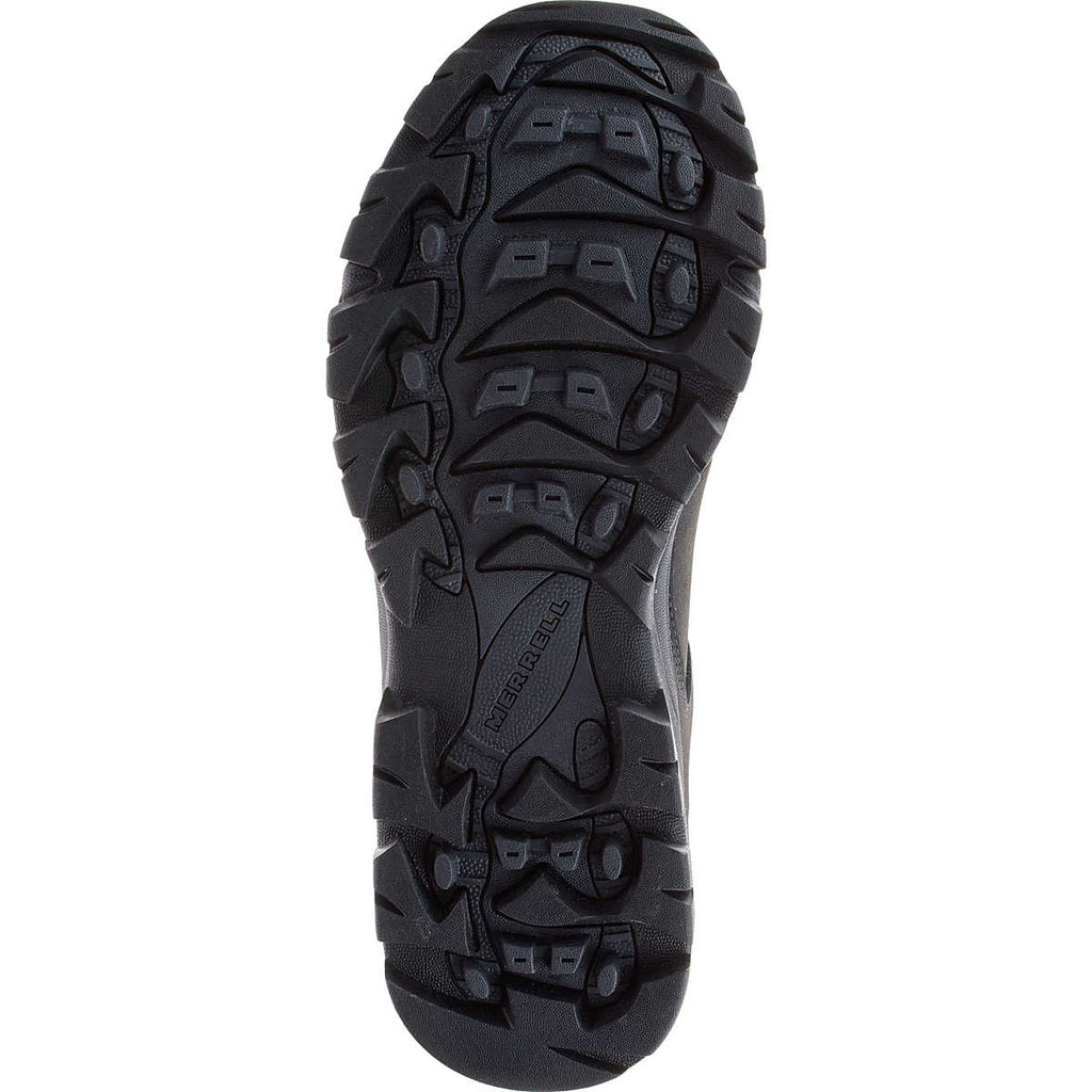 Merrell Mens Hiking Vego Mid Leather Waterproof Black