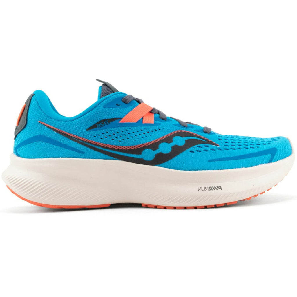 Saucony Womens Running Ride 15 Ocean/Shadow