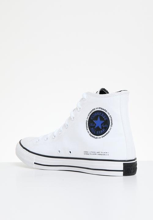 Converse Mens Chuck Taylor All Star Hi, White